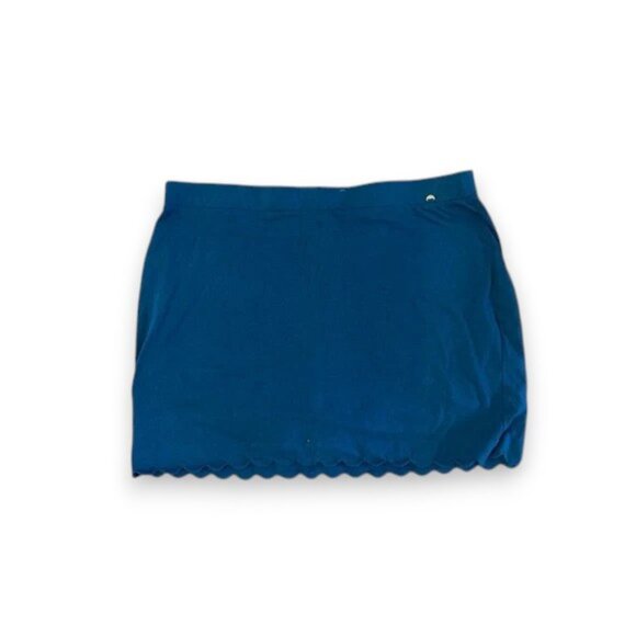 Jones New York Dresses & Skirts - Jones New York Teal Mini Skirt with Scalloped Hem NWOT